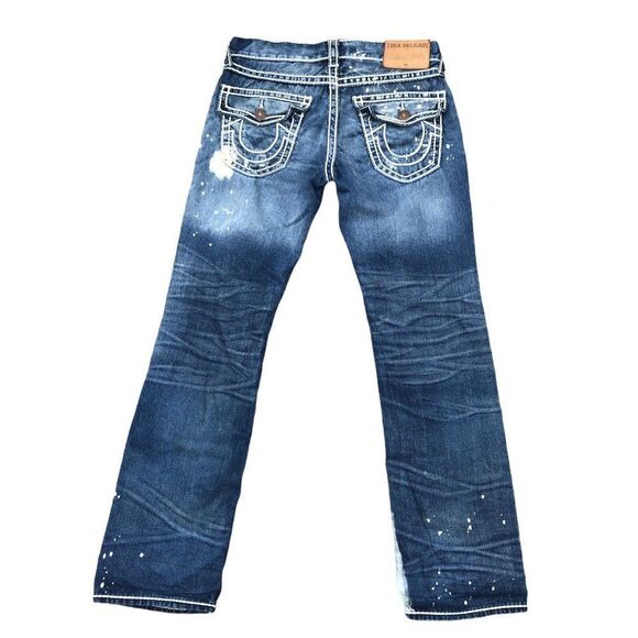 True Religion Jeans Size 31 RICKY Blue - Picture 4 of 12